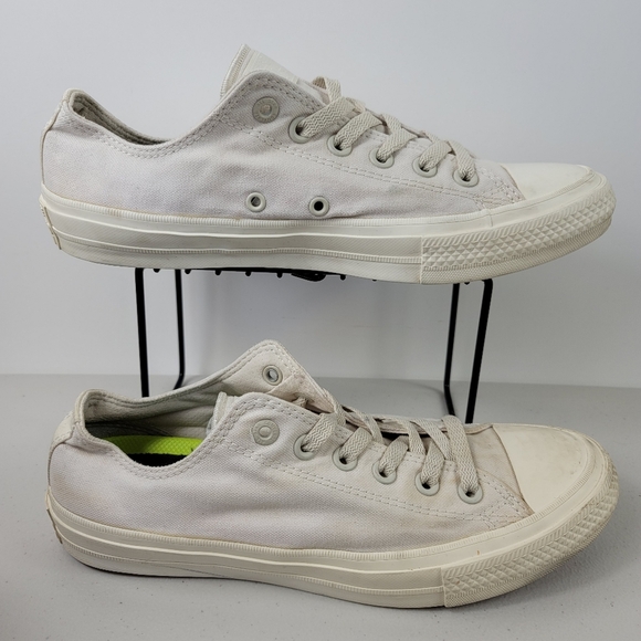 Converse Chuck Taylor 2 All Star Green  beige unisex shoes Sneakers - Picture 1 of 12